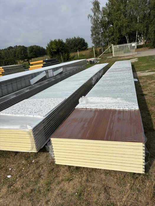 Płyta Warstwowa 40mm Złoty Dąb