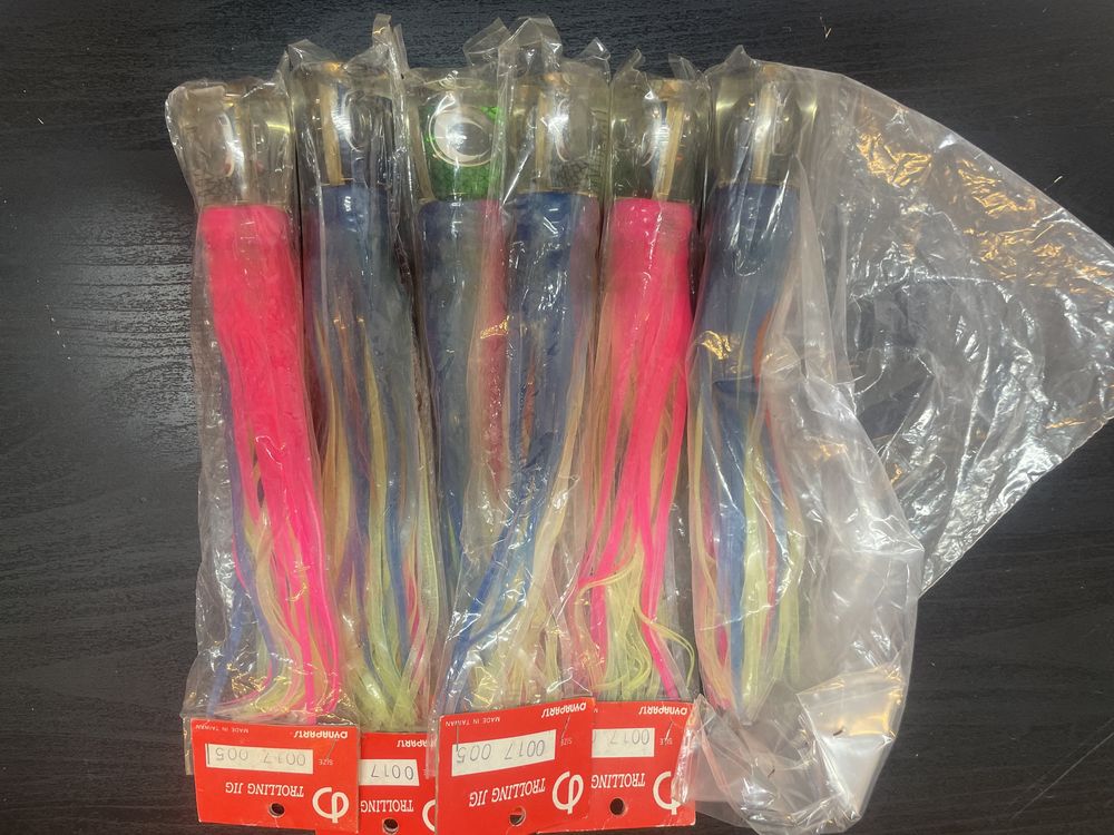 Amostras de pesca BIG GAME novas