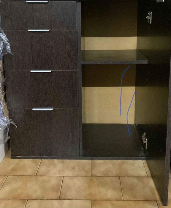 Movel castanho/wengue