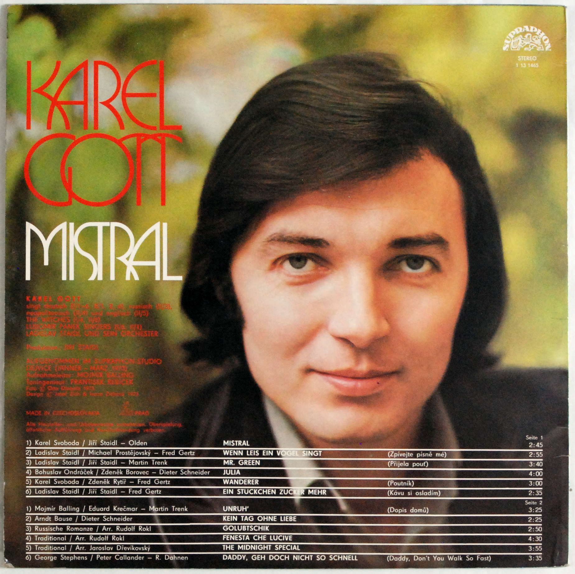 Karel Gott - Mistral s.EX-