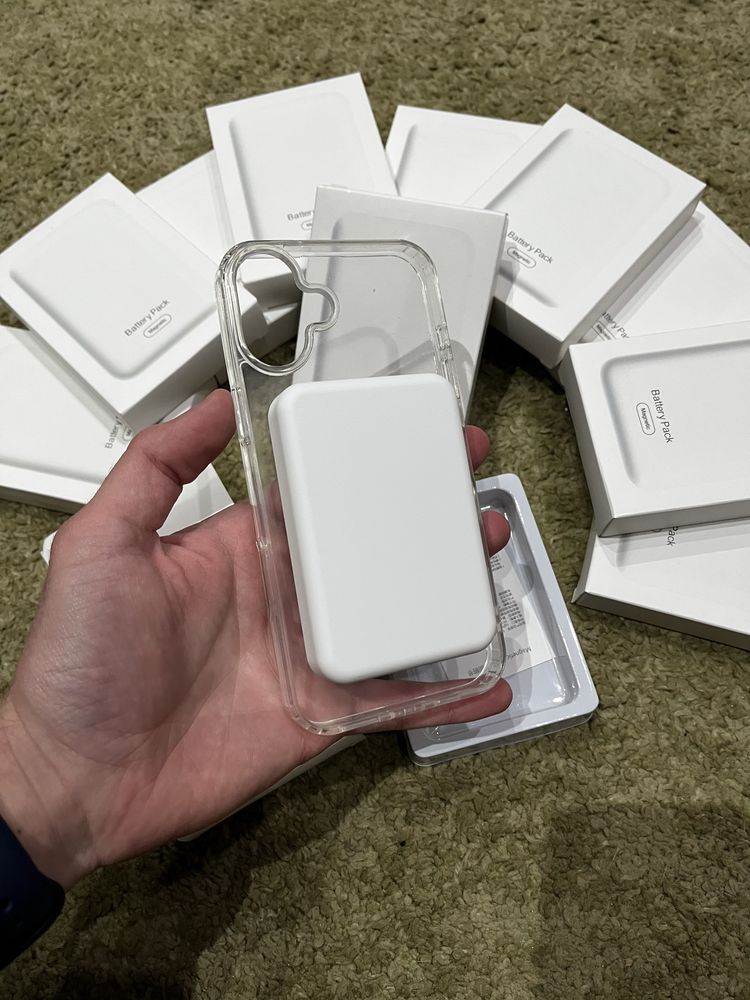 Pack Capa MagSafe para iPhone 12/13/14/15/16 + Powerbank 20000mAh