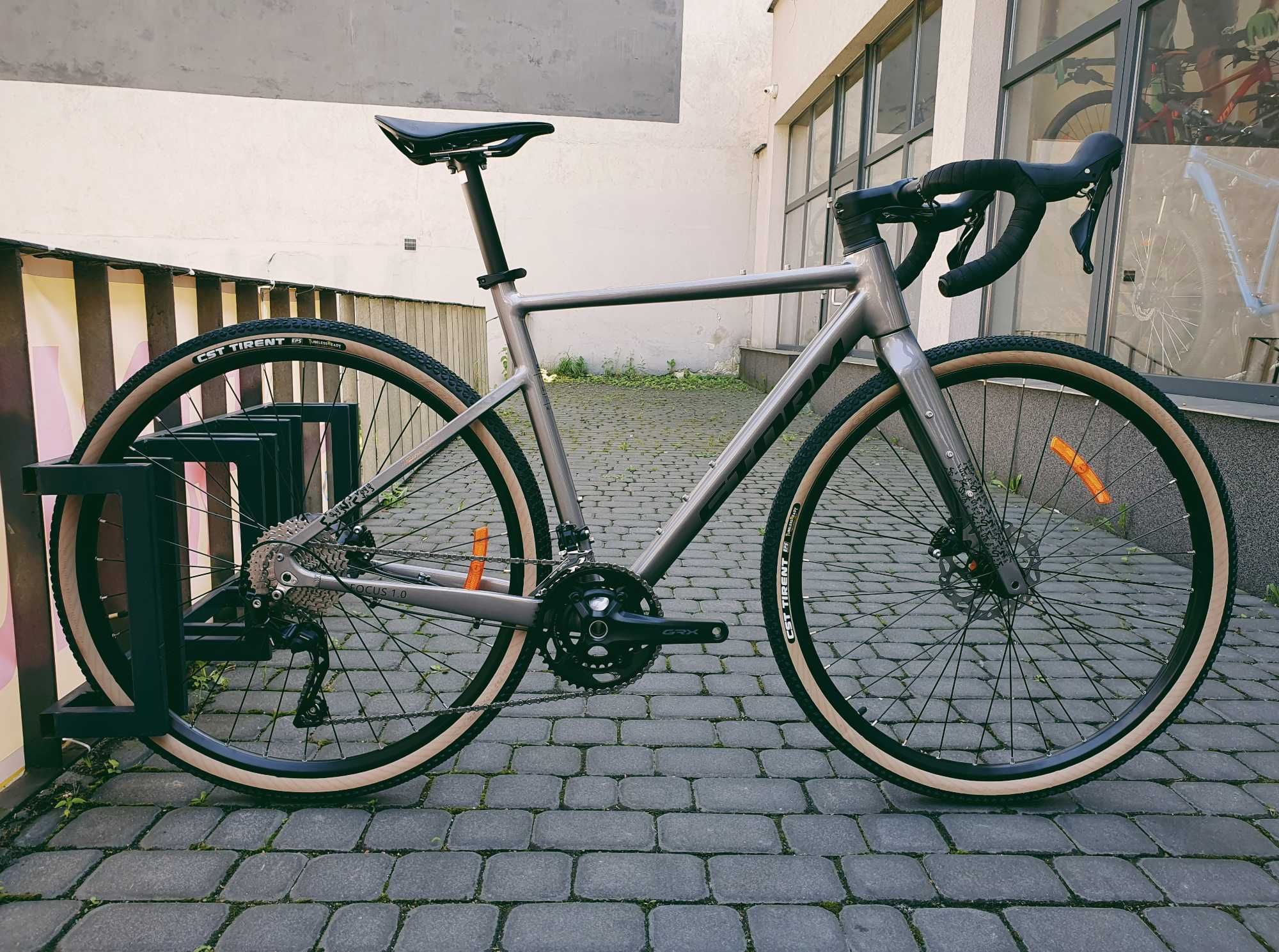 SM Storm Focus, rozm. 52cm, szary, gravel, 2x10, grx, -25%