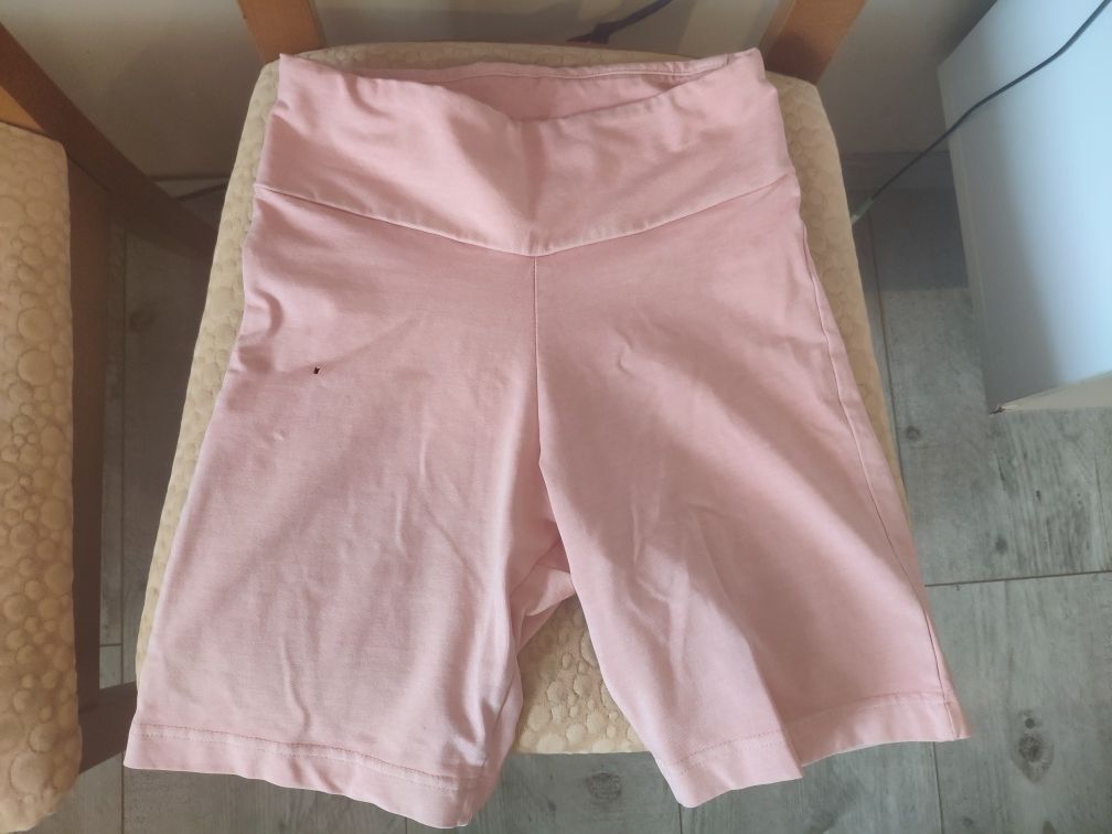 Kolarki damskie Reebok różowe XS
