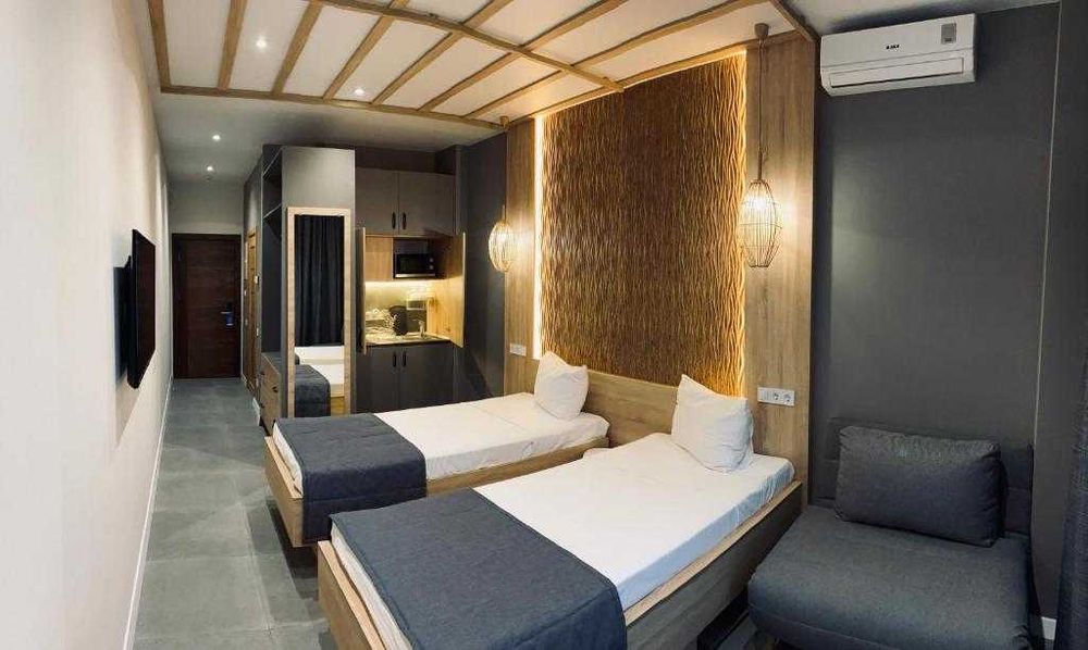 Апартаменты рядом с морем(Без %, Уборка, Ком.усл. включены, Генератор)