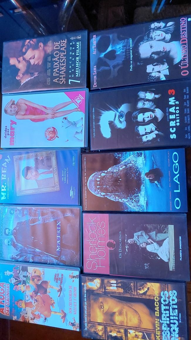 Coleccao filmes em Vhs