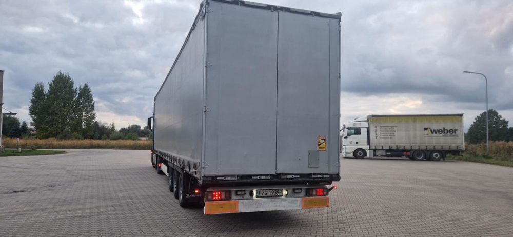 Mercedes Actros 450 Mega zestaw naczepa