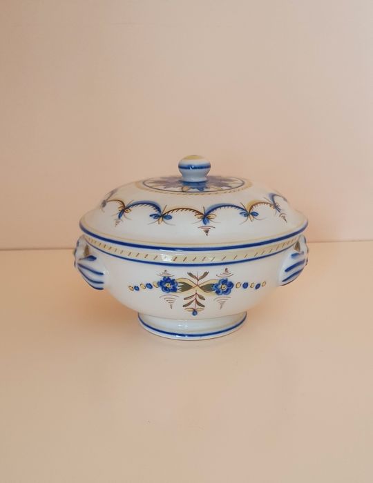 Taça com tampa louça Viana