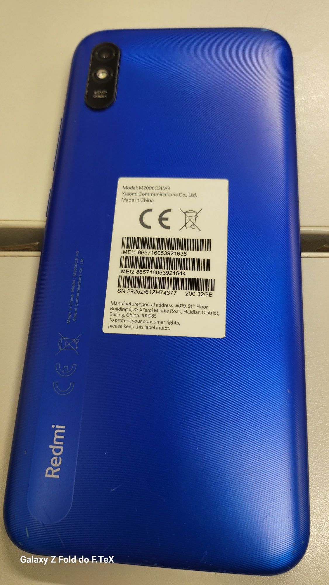 Xiaomi 9AT 32gb azul