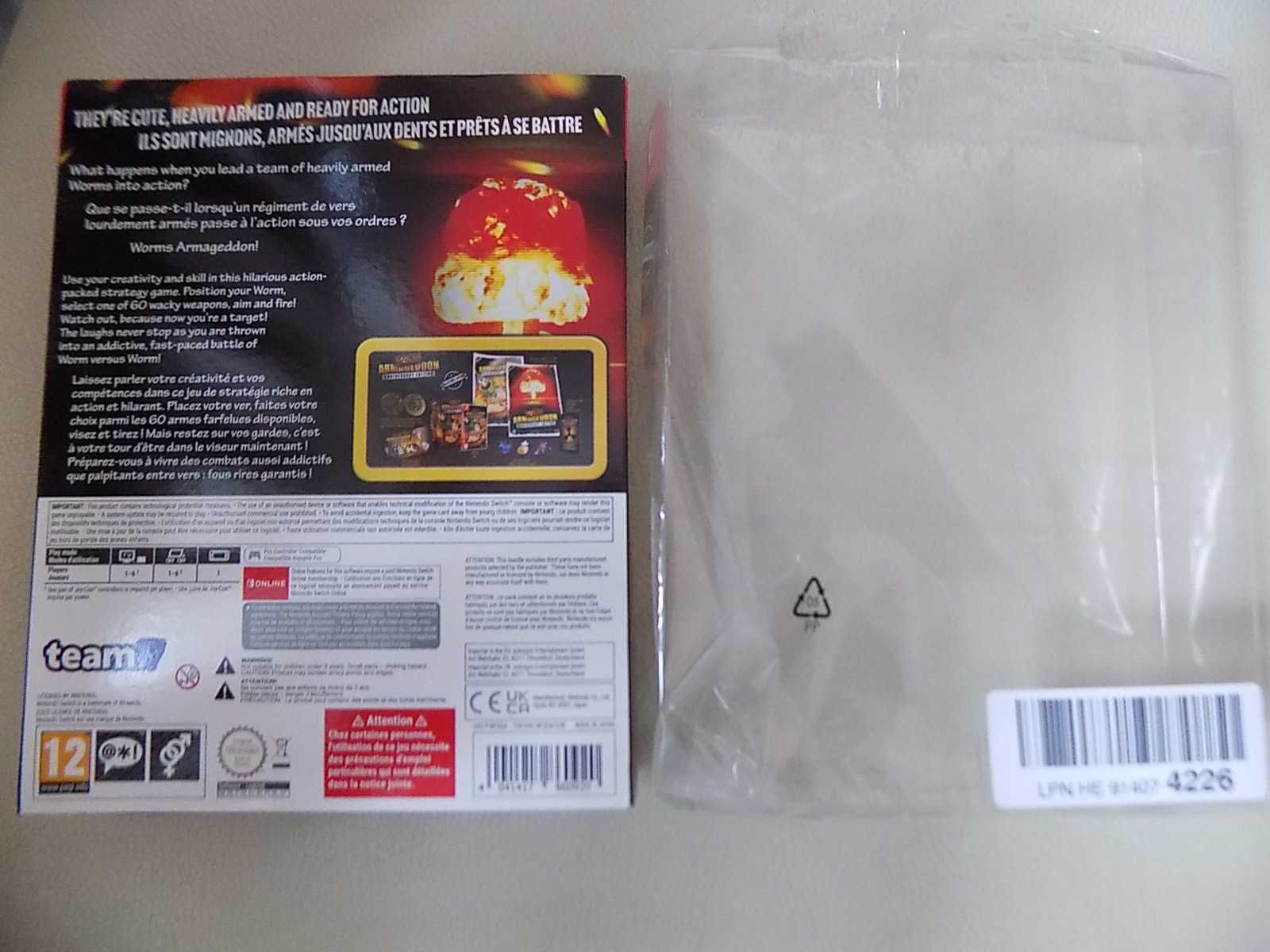 Worms Armageddon Anniversary Collector's Edition Nintendo Switch -nowa