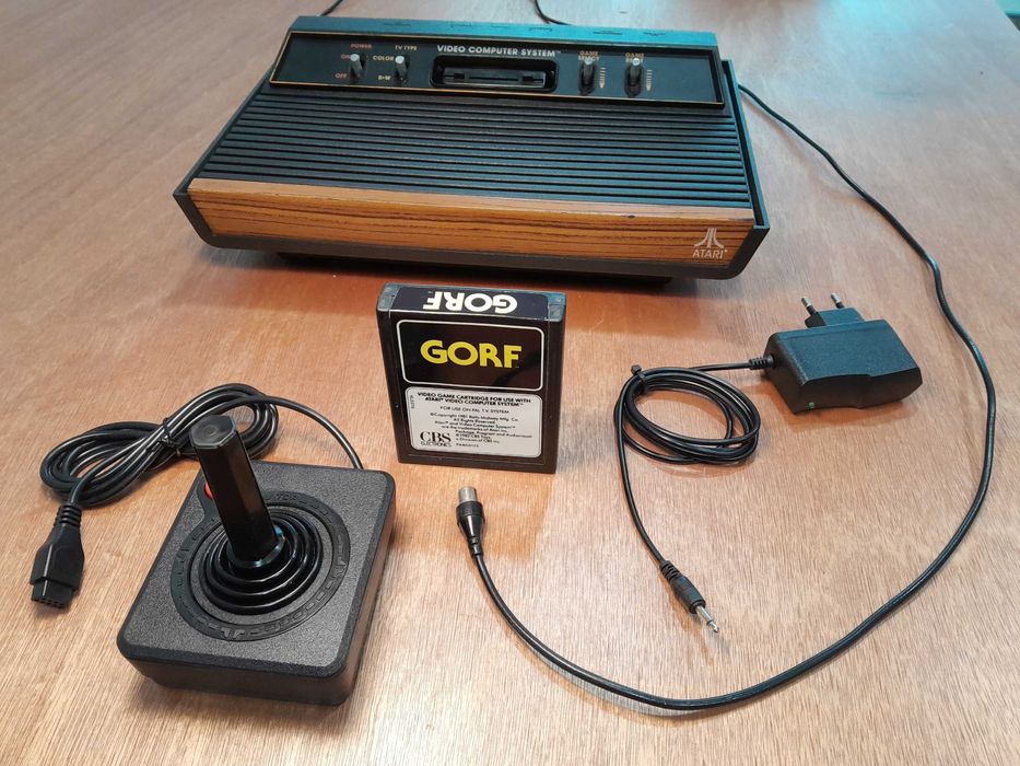 ATARI - Clássica consola 1981 - "Woody" - Testada!