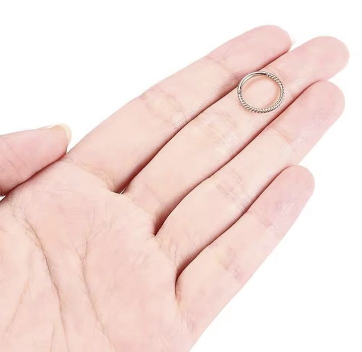 Кільце - клікер в ніс, губу, вухо