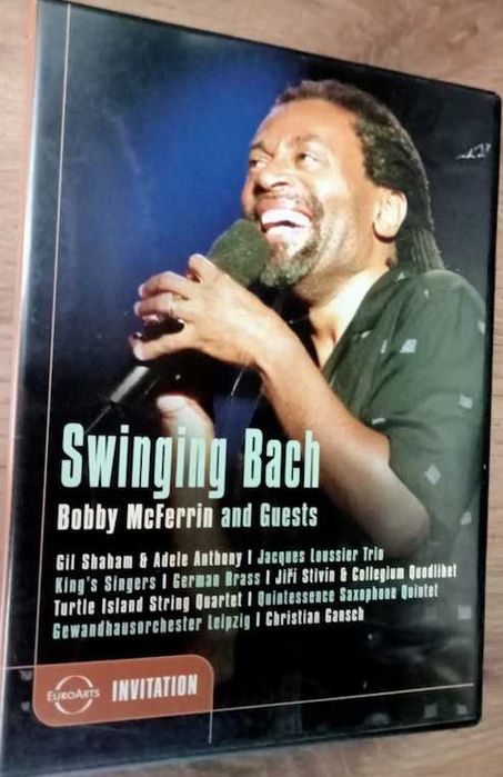 Raro DVD de Bobby McFerrin "Swinging Bach"