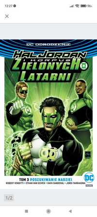 Hal Jordan i Korpus Zielonych Latarni Tom 3 Poszukiwanie nadziei tom 3