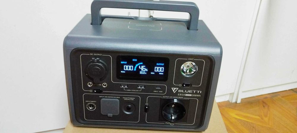 Зарядна станція для квартири LiFePo Bluetti EB3A 600W 268Wh для котла
