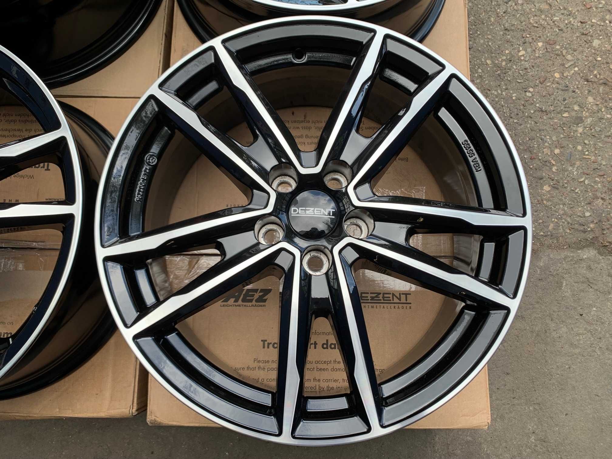 4x felgi DEZENT KF dark 18 rozstaw 5x108 ET 49 PEUGEOT 5008 CITROEN C5