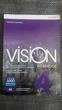 Ćwiczenia do angielskiego książka Vision 4