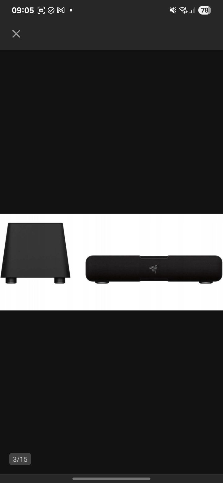 Soundbar RAZER Leviathan 5.1 60w