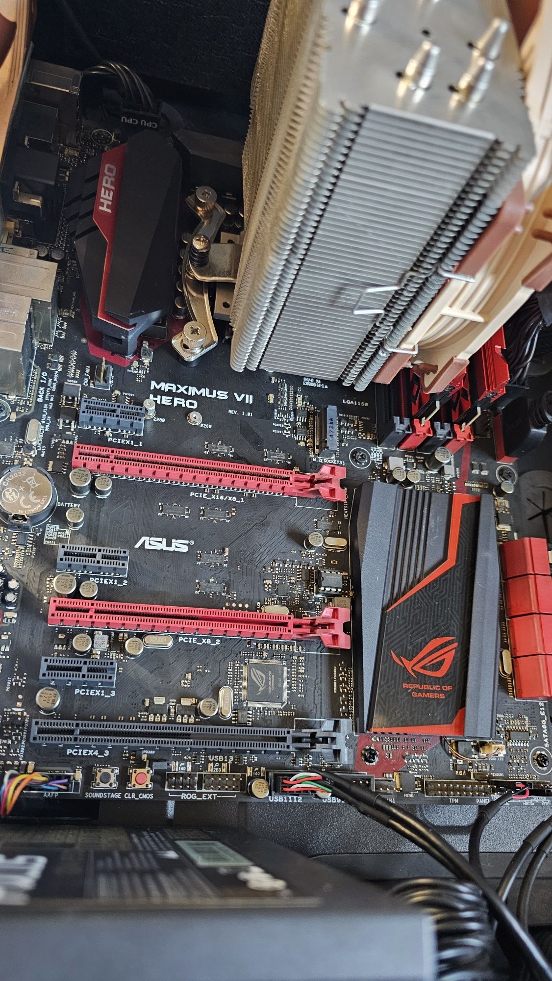Asus ROG Maximus VII Hero + i7 4790k + 16gb G.Skill + Seasonic GX-550