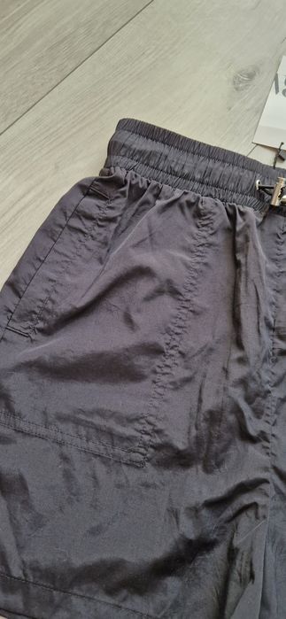 Zara krótkie spodenki szorty sportowe czarne