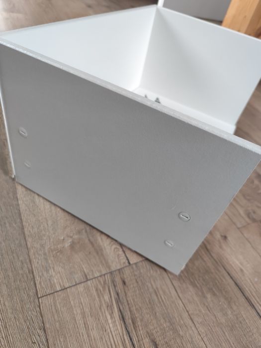 Ikea rama szuflady Besta z prowadnicami, biały, 60x25x40 cm