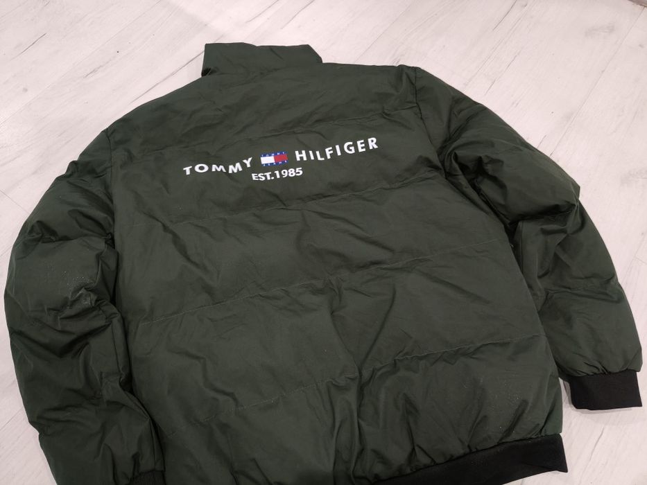 Kurtka puchowa Tomy Hilfiger chłopięca męska roz M