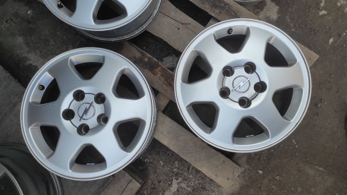 Диски Опель R15/5×110/6J/ET-43/DIA 65.1mm, в ід.стані, з Німеччини !!