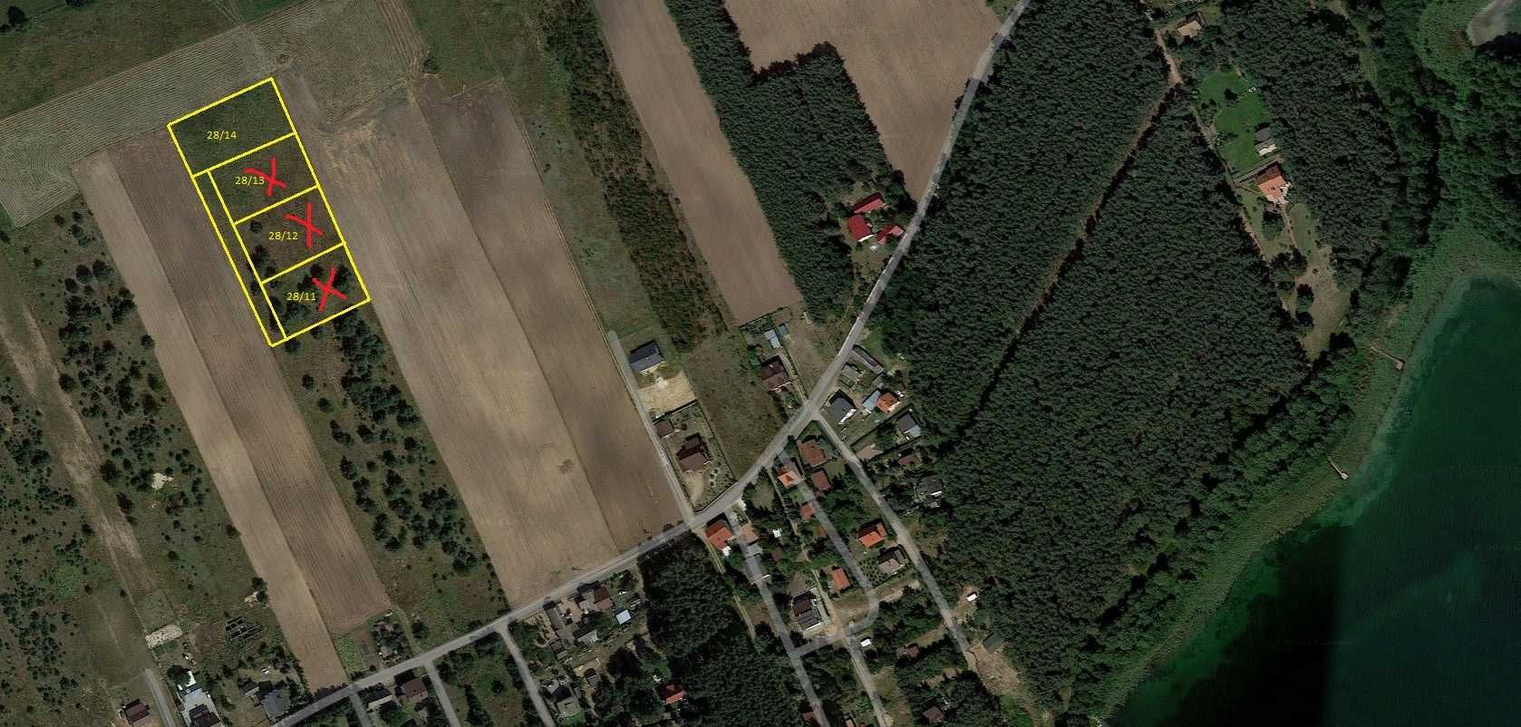 Działka rekreacyjna nad jeziorem budzisławskim - Anastazewo