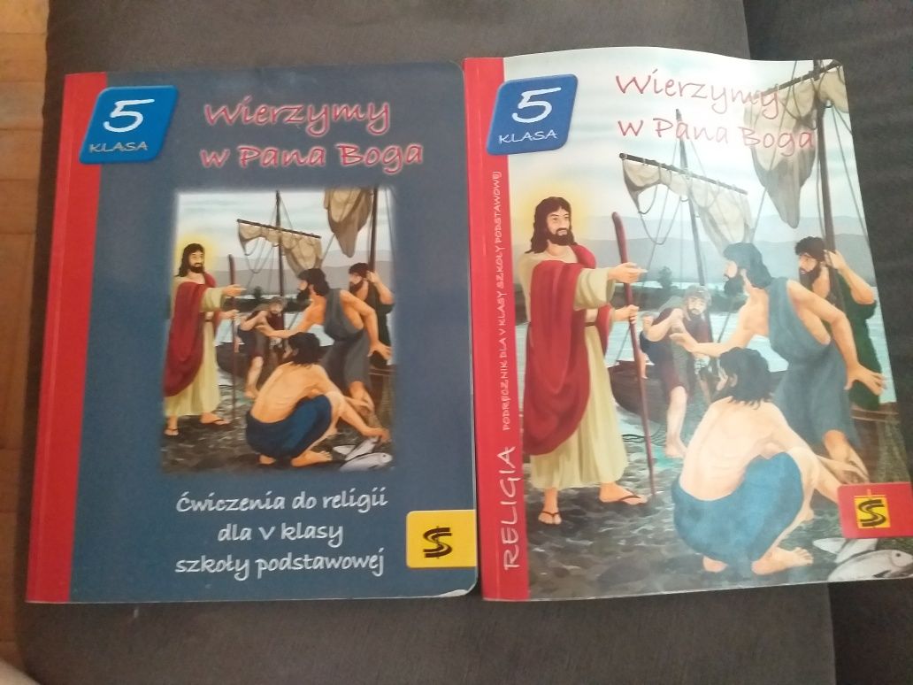 Podrecznik i ćwiczenia religia klasa 5