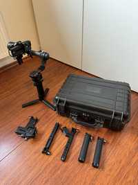 DJI Ronin RS2 + walizka + dual handle + vertical camera mount