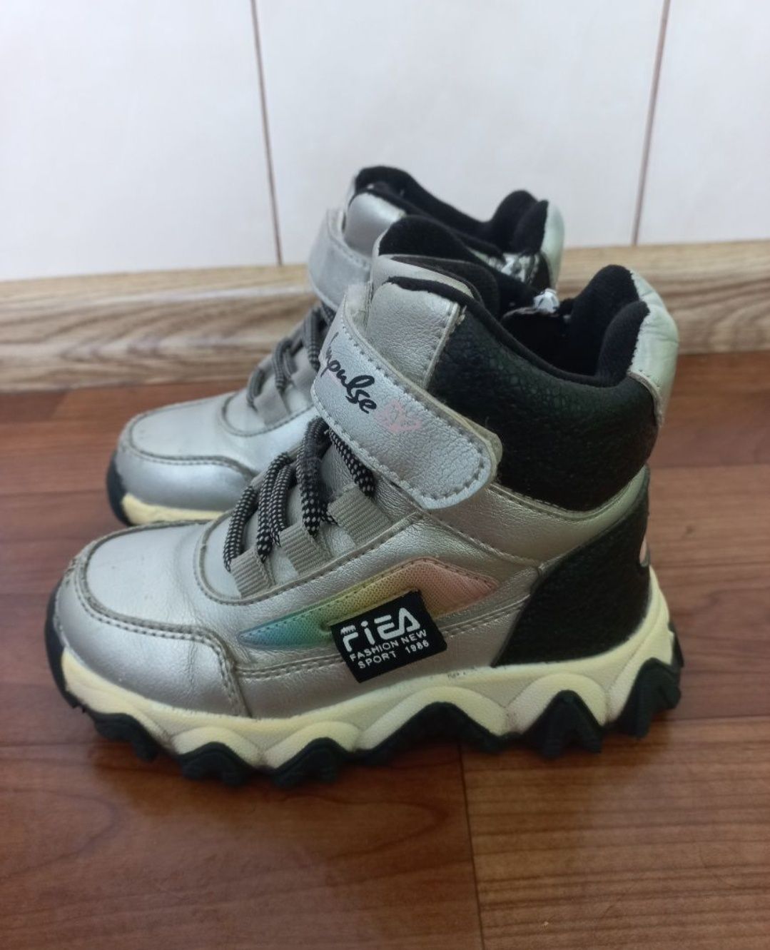 Ботинки демисезонные Jong Golf на флисе на девочку ботинки демісезонні