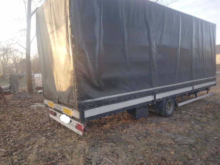 Zabudowa Skrzynia Ładunkowa Plandeka Firanka Kontener Drzwi Aluminiowe