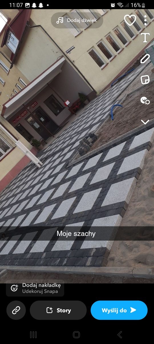 Układanie kostki brukowej, granitowej i wszelkie prace brukarskie