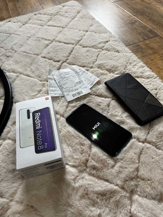 Redmi Note 8 Pro – bardzo dobry stan, pudełko + paragon + etui gratis