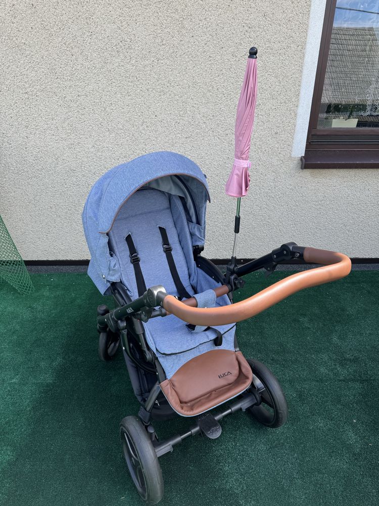Wózek gondola, spacerówka Bebetto Luca, łupina Cybex
