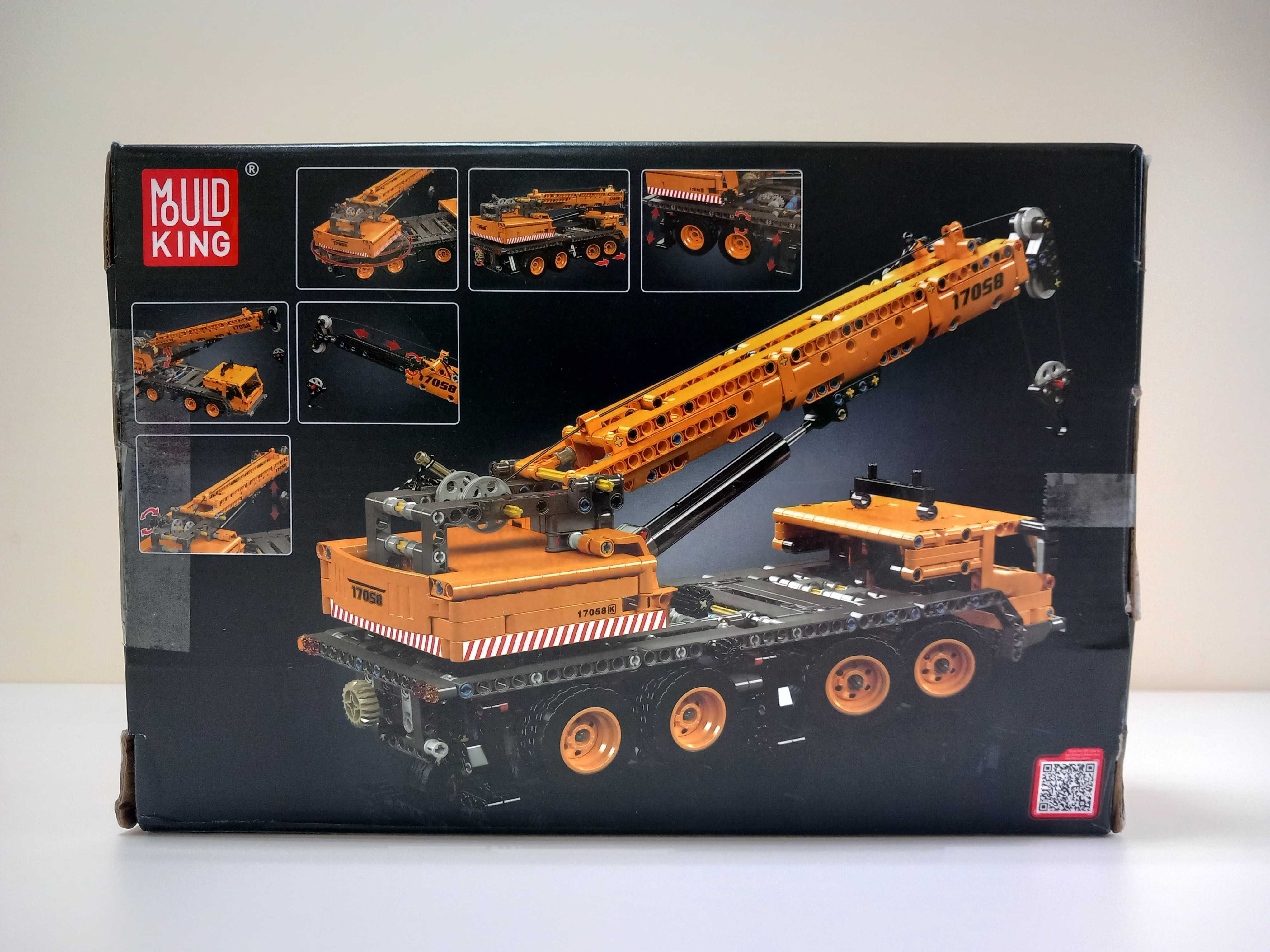 Klocki 17058 MOULD KING 997el. TECHNIC Mobilny mechaniczny żuraw M16