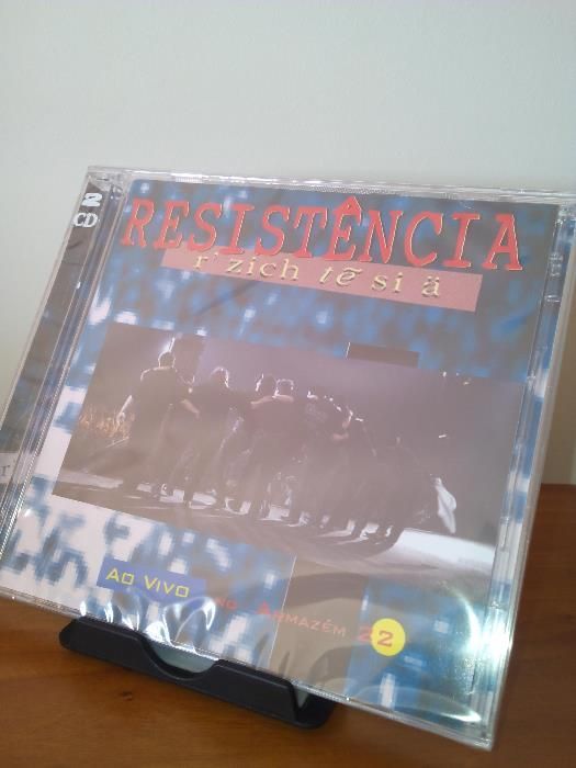 CD Resistência - Ao Vivo no Armazém 22 (2 CD) - NOVO!! ESGOTADO