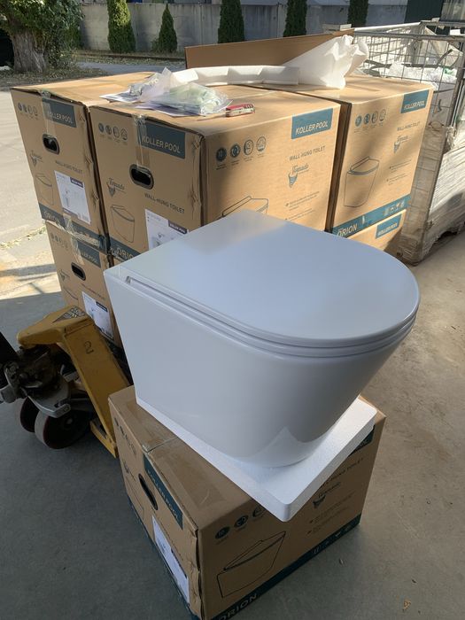 Інсталяція Geberit Duofix Delta з унітазом KollerPool Orion Tornado