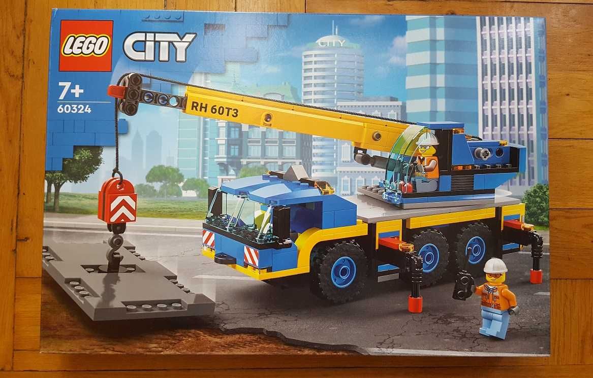 LEGO 60324 City - Żuraw samochodowy / Mobile Crane NOWE Wrocław