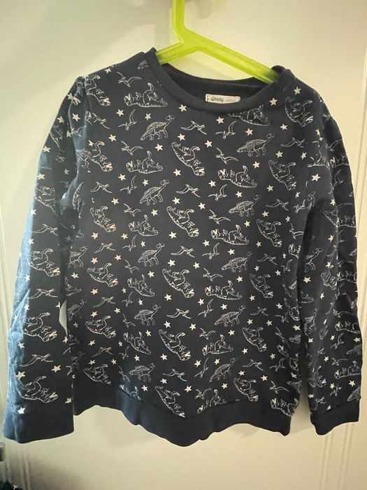 Bluzy dla chłopców / bliźniaków 140 Dinozaury