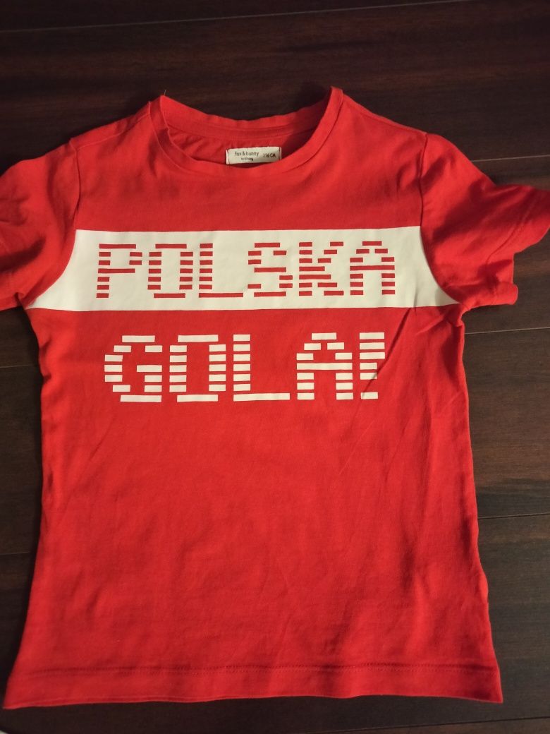 Koszulki. T-shirt. Zestaw 3 sztuk. Rozmiar 110/116.