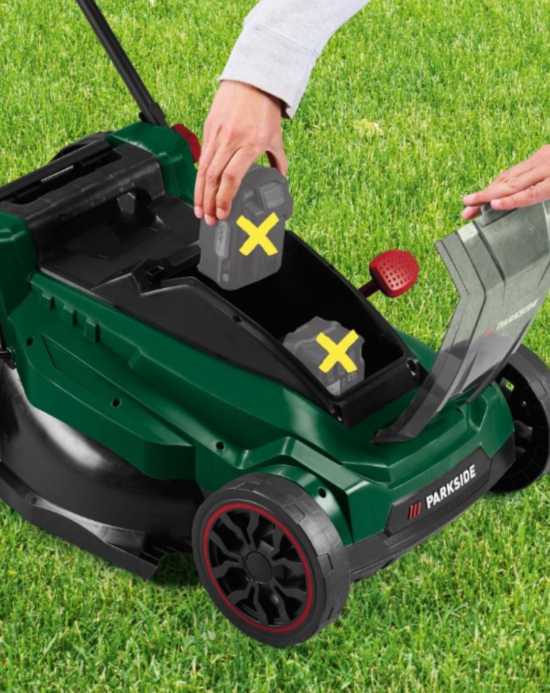 PARKSIDE Akumulatorowa kosiarka, 40 V, PRMA 40-Li D2  Lidl