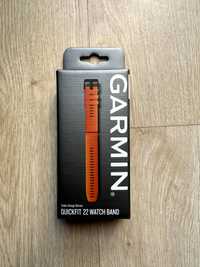 Оригінальний ремінець Garmin Quickfit 22 WatchBand Orange 010-12863-01