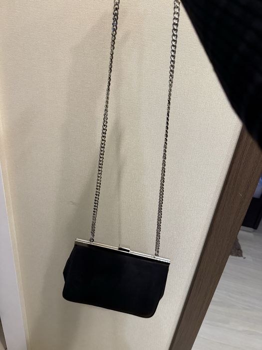 Клатч чорний вечірній