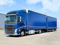Volvo FH 420 / ZESTAW TANDEM 120M3 / PRZEJAZDOWY / SALON PL  nowe plandeki 38 palet