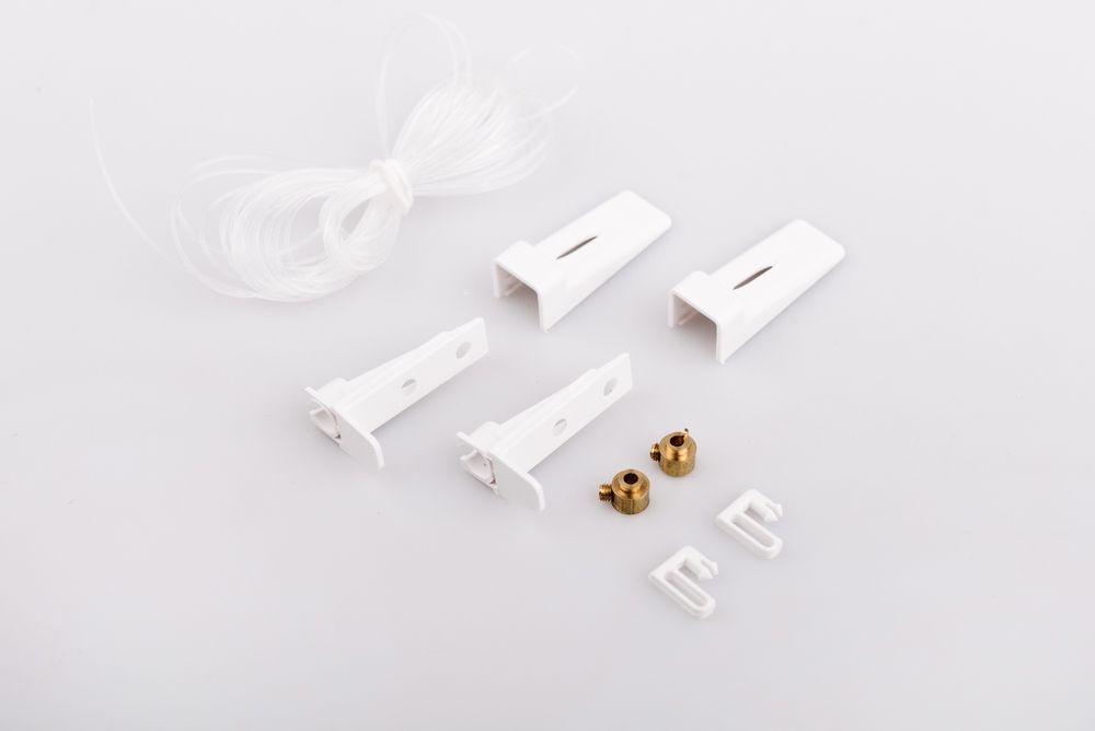 Кронштейн ролет "Besta", жилкова фіксація ролет, тягарець ролет.