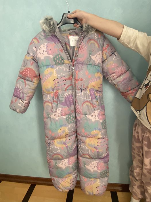 Зимовий комбінезон некст для дівчинки