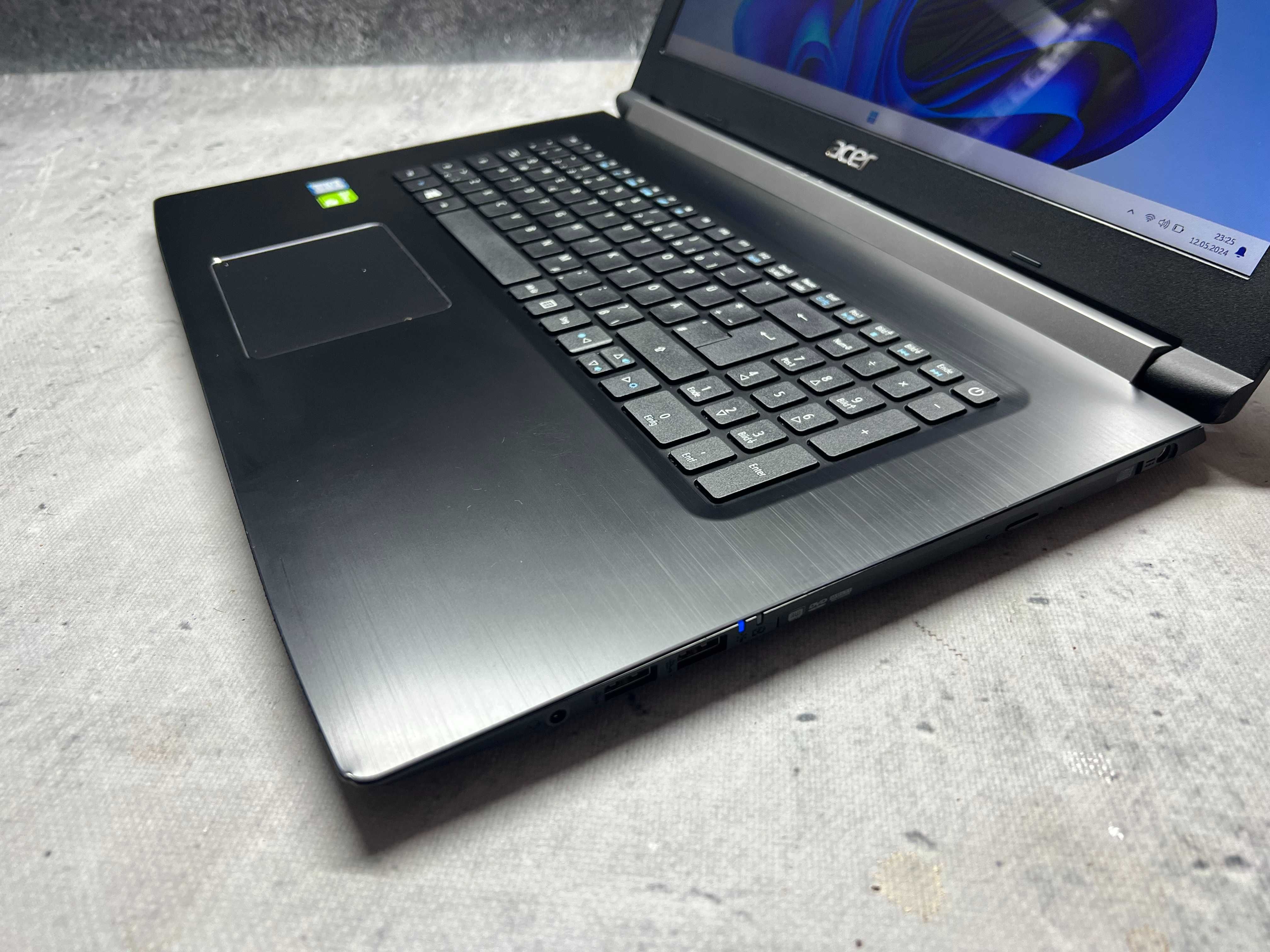 Acer A517 / i7 8550 4.0 GHz / 20GB DDR4 / 1TB SSD / MX150 / 17.3 HD+