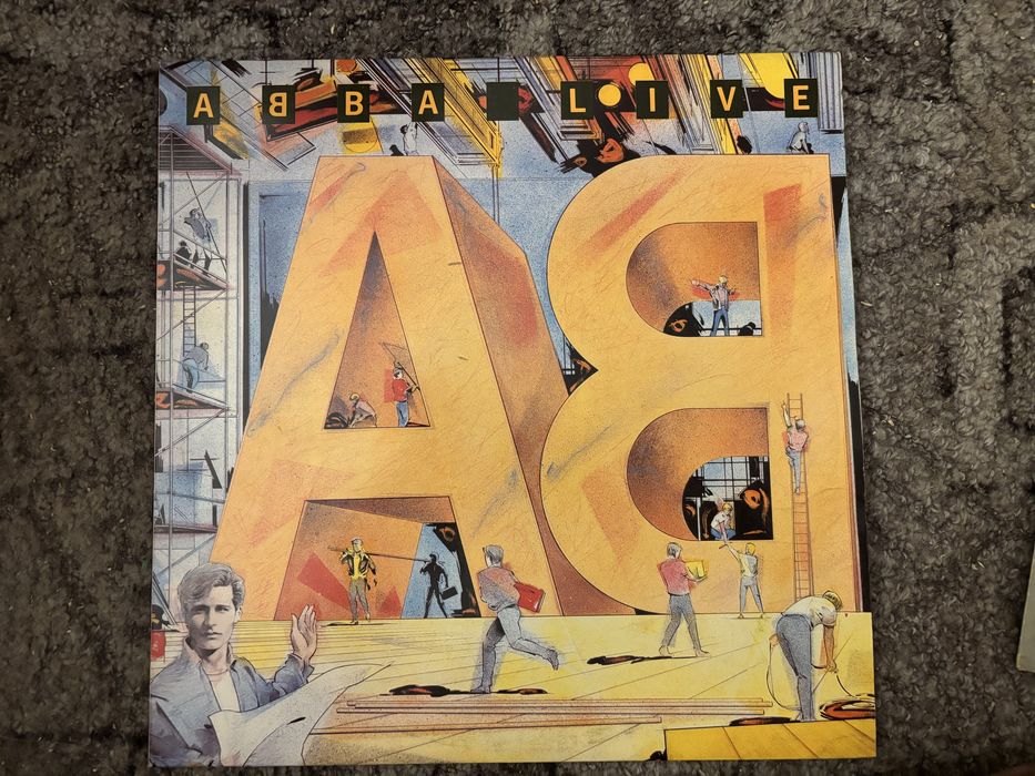 Winyl abba live
