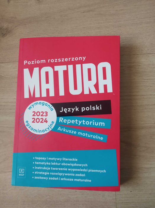 Repetytorium maturalne - język polski, poziom rozszerzony.