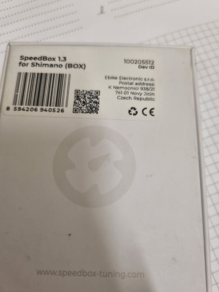 SpedBox 1.3 do napędów Shimano EP8 Chip Tunning